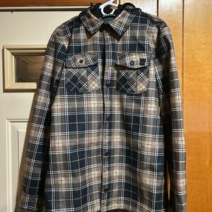 Volcom Men's Plaid Shirt jacket.